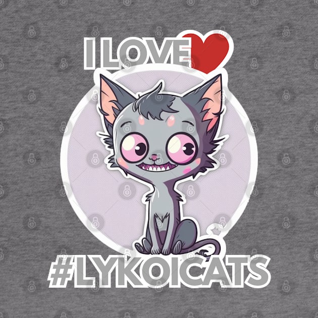 I love my Lykoi Cat by WLBT